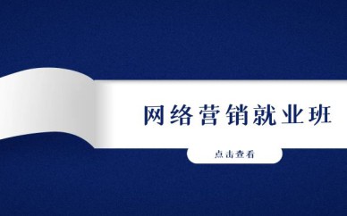 深圳網(wǎng)絡營銷就業(yè)班培訓課程